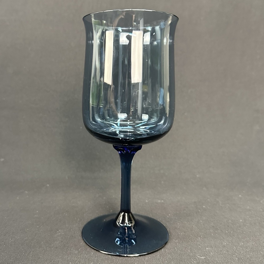 Lenox 'Blue Mist' 7-1/8" Water Goblet, Vintage